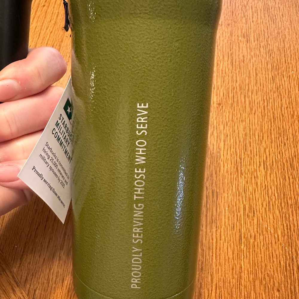 Starbucks x Army green Travel Mug New - Picture 4 of 11